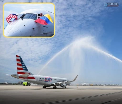 First US Venezuela Flight Lands In Caracas After Seven Year Suspension