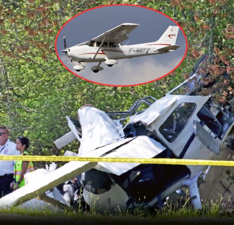 Cessna 172 Crashes At Westerly Airport, One Dead