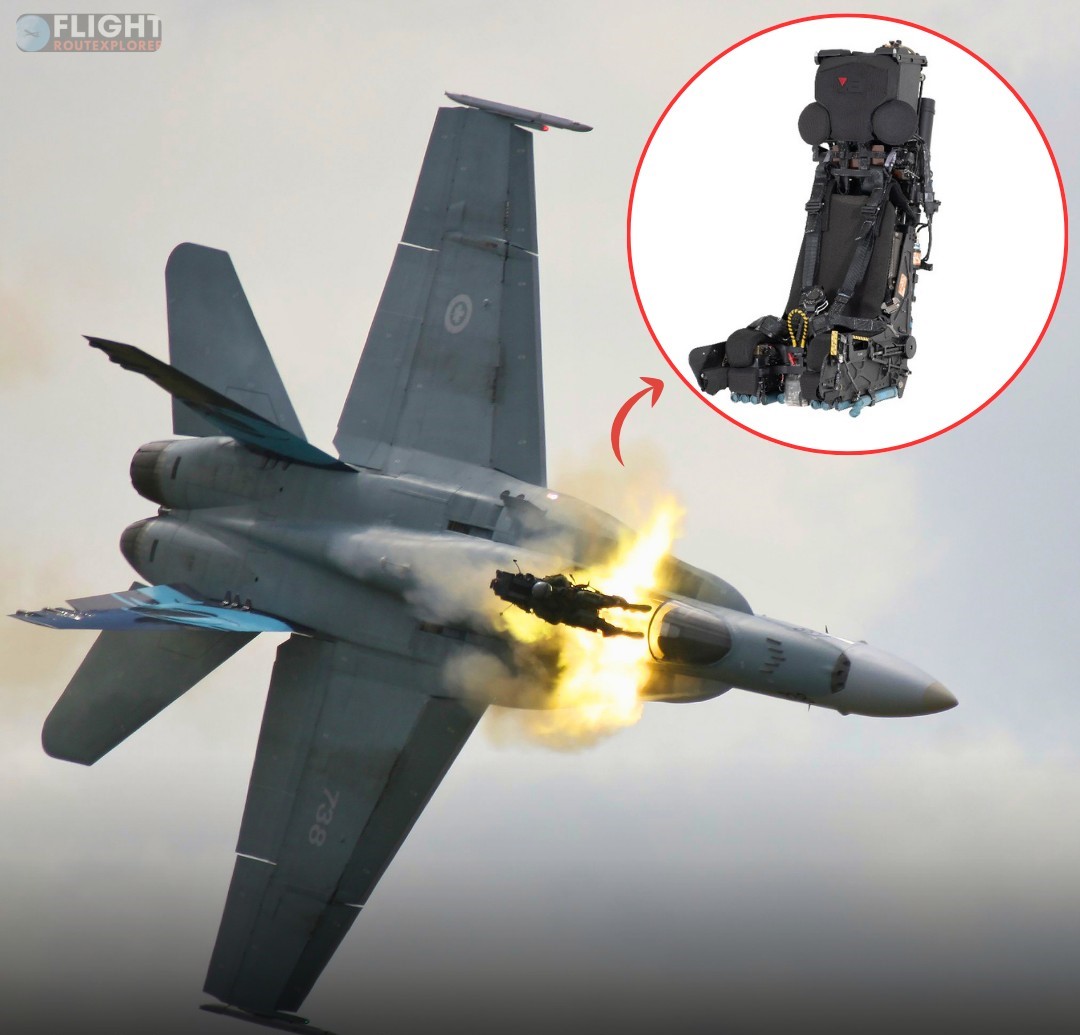 Seconds From Disaster: How These “Zero-Zero” Martin-Baker Ejection Seats Saved Four Crew Members In Idaho Jet Crash