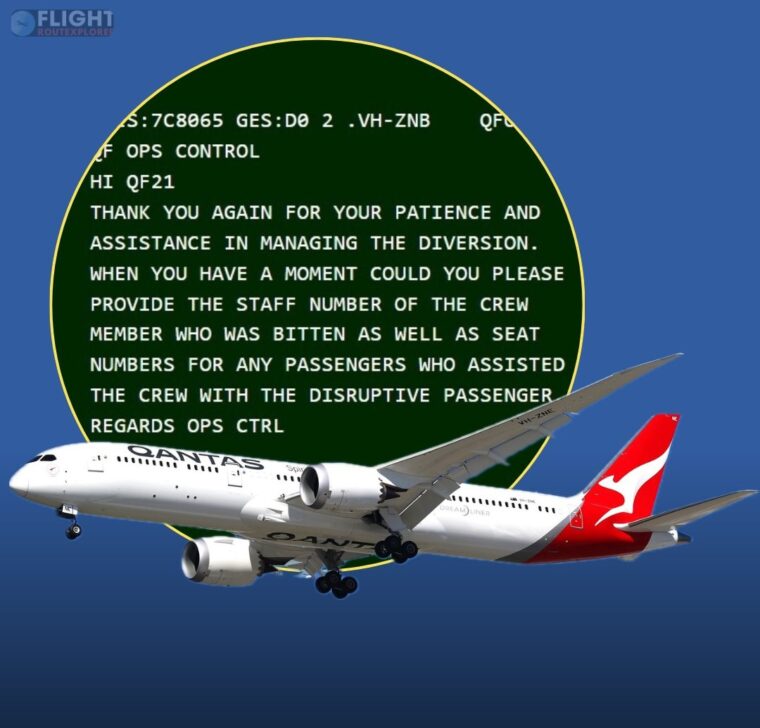 Qantas Flight To Dallas Diverts To Tahiti After Passenger Bites Flight Attendant