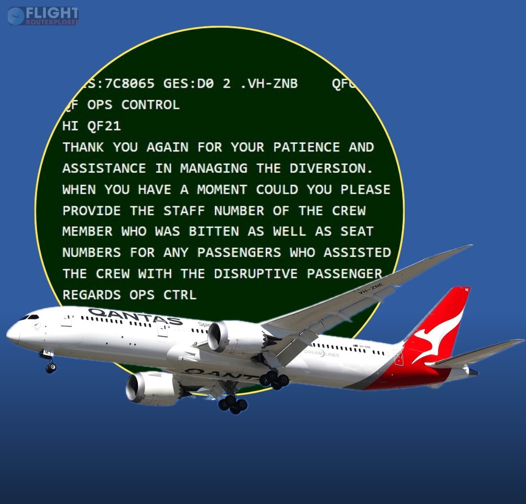Qantas Flight To Dallas Diverts To Tahiti After Passenger Bites Flight Attendant