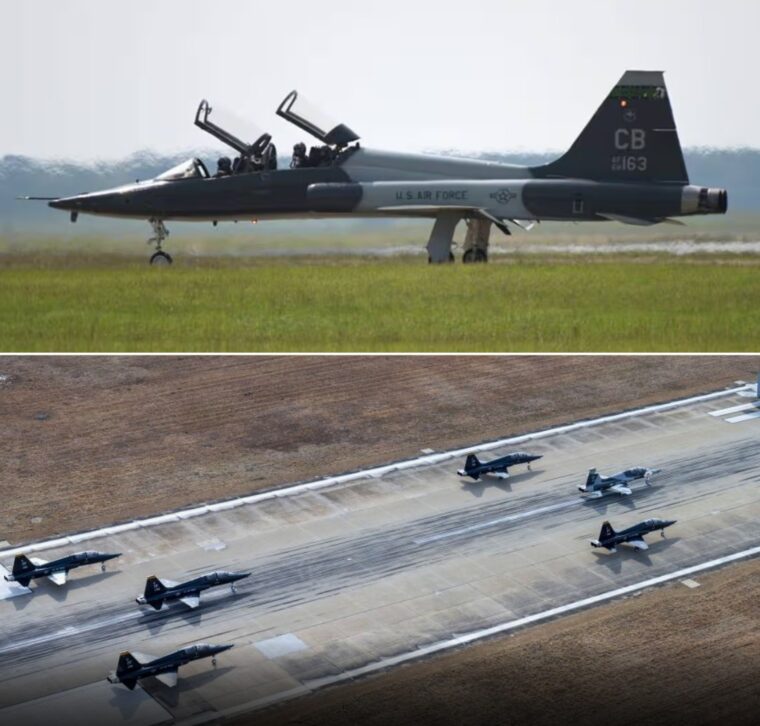 Air Force Pauses All T-38 Trainer Flights, A Week After Alabama Crash