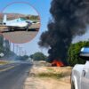 An Mooney M20J 201 Crashes And Catches Fire Near Woodlake (CA) Killing One Person