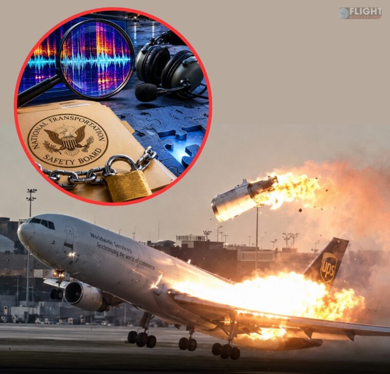 NTSB Removes UPS Flight 2976 Spectrogram Fearing Individuals May Reconstruct CVR Audio From Sound Spectrum Imagery