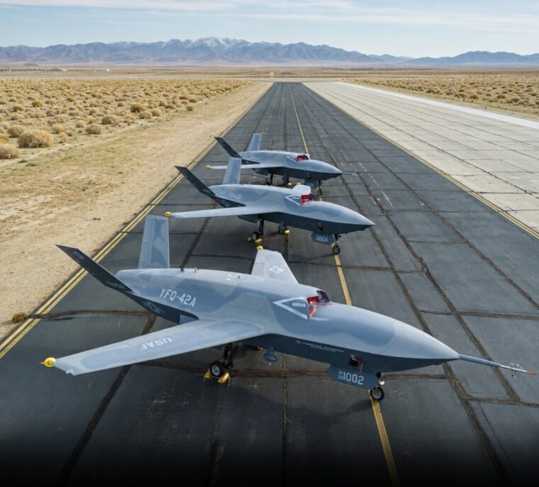 YFQ-42A Collaborative Combat Aircraft Returns To Flight With Software Fix After Crash