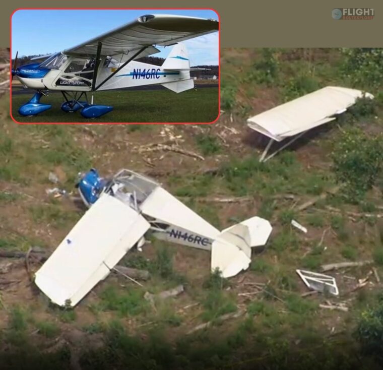 An Rainbow Cheetah Xls Small Plane Crashed On Approach To Raleigh East Airport, Nc – Both Occupants Injured