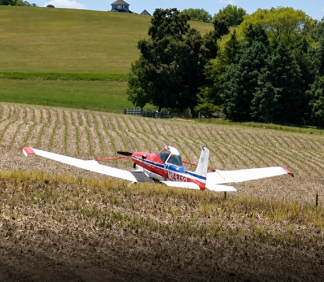 Pilot Of An Cessna A188b Agwagon Makes Emergency Landing South Of Blair Airport, Ne – No Injuries Reported