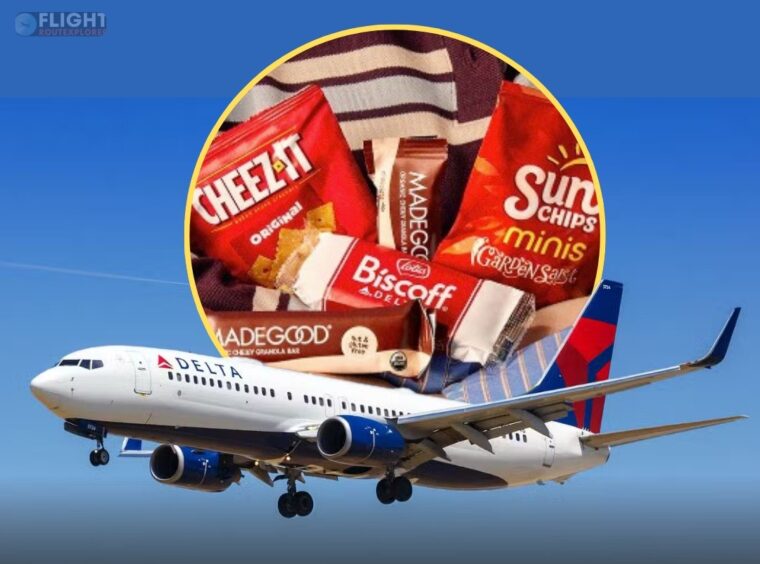 Delta Air Lines Axes Free Snacks And Drinks On Flights That Are Shorter Than 350 Miles