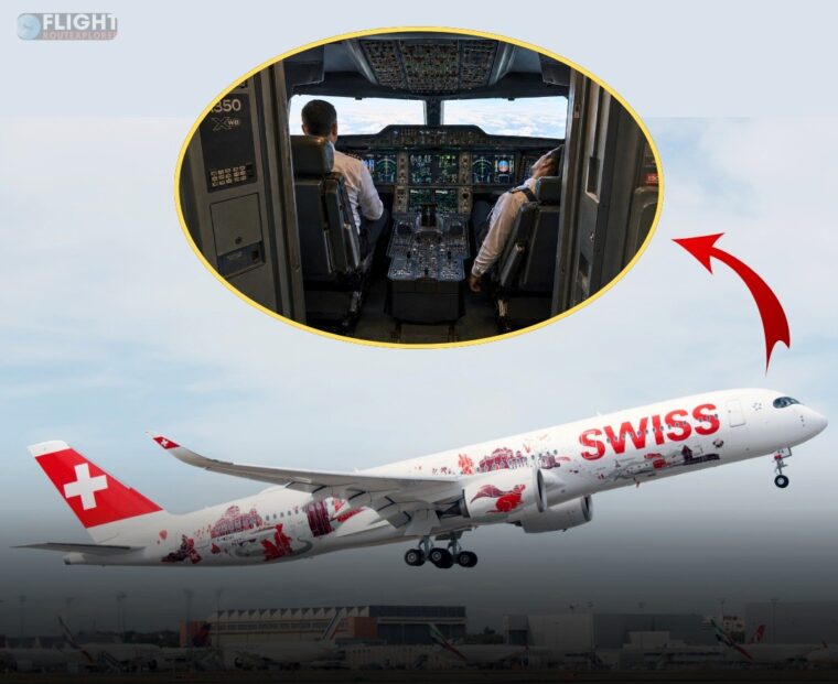 Swiss Airbus 350 Diverts To Almaty After First Officer Becomes Incapacitated Mid Flight From Seoul To Zurich