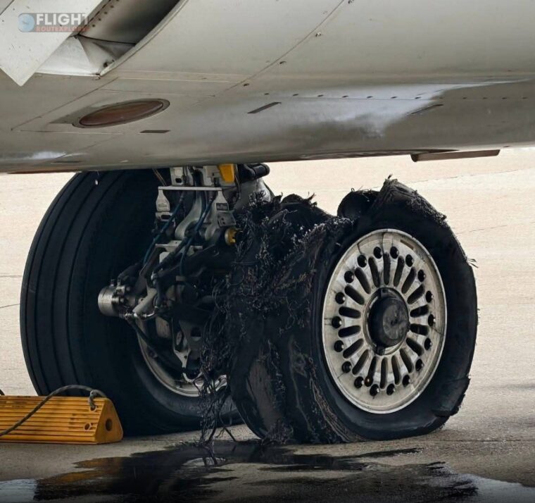 A Malaysia Airlines Flight Burst A Tyre After Aborting Take-Off At Hong Kong International Airport; Injuries Reported