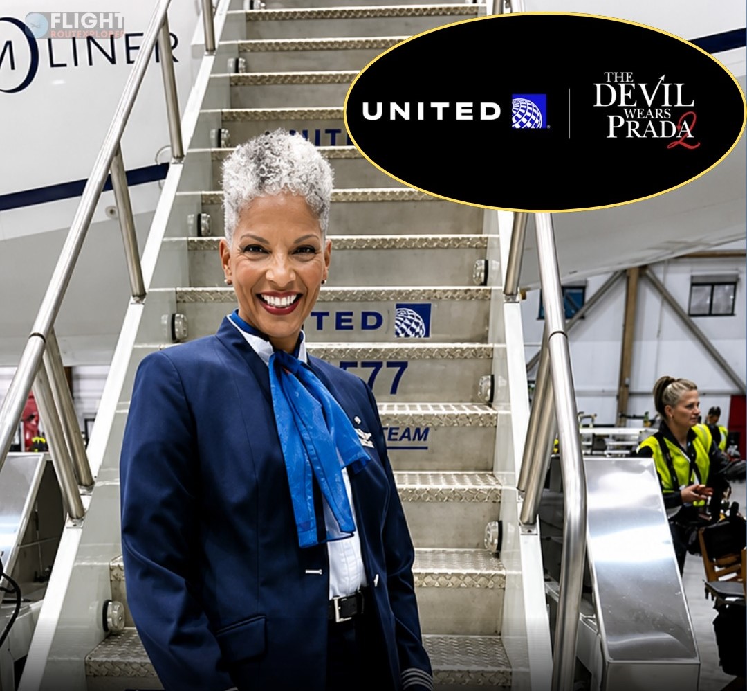 Flight Attendant Thought She Was Auditioning For A Safety Video, But Ended Up In The Devil Wears Prada 2