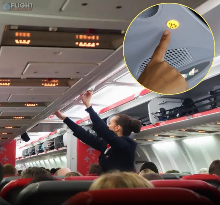 Why Flight Attendants Want You To Think Twice Before Pressing The Call Button?