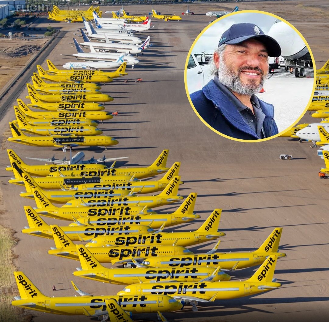 Meet The Pilots Who Ferried Spirit Airlines Planes Out Of Airports And To The Desert