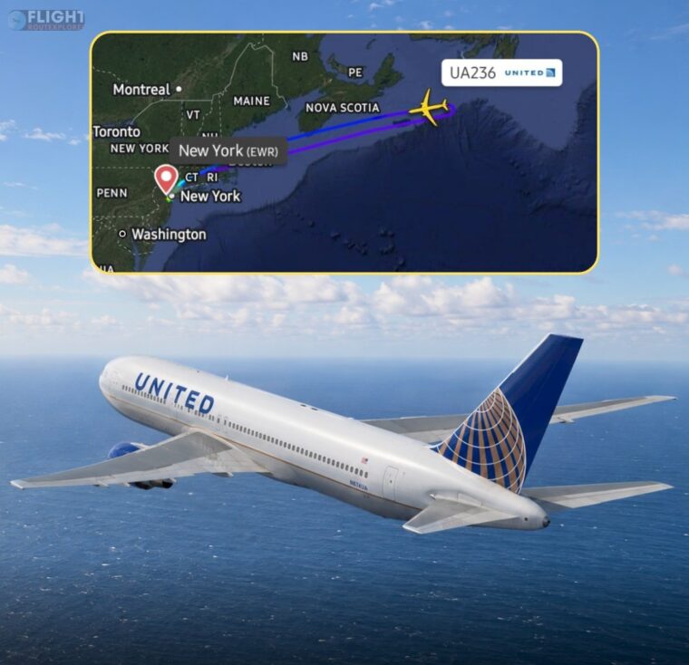 United Flight To Spain Turns Back Over Atlantic After Bluetooth Device Sparks Security Concern