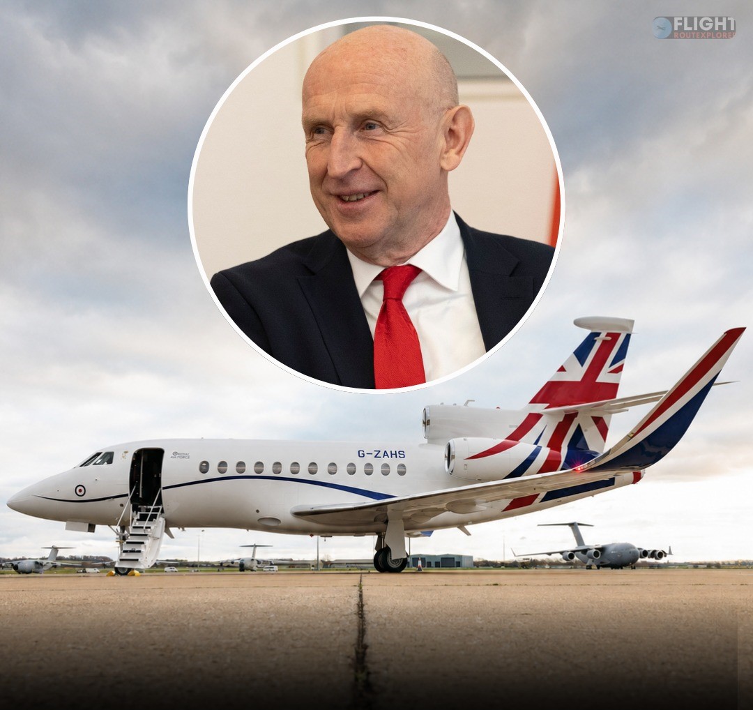 The Flight That Went Dark: Suspected Russian Jamming Strikes RAF Jet Carrying UK Defence Secretary