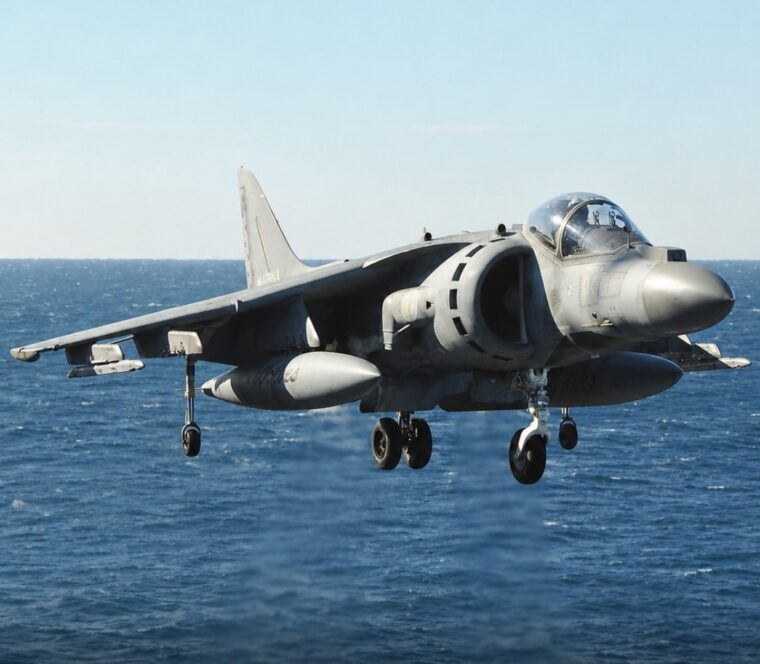 A Final Public Flight For The Marine Corps’ Legendary AV-8B Harrier II Jets