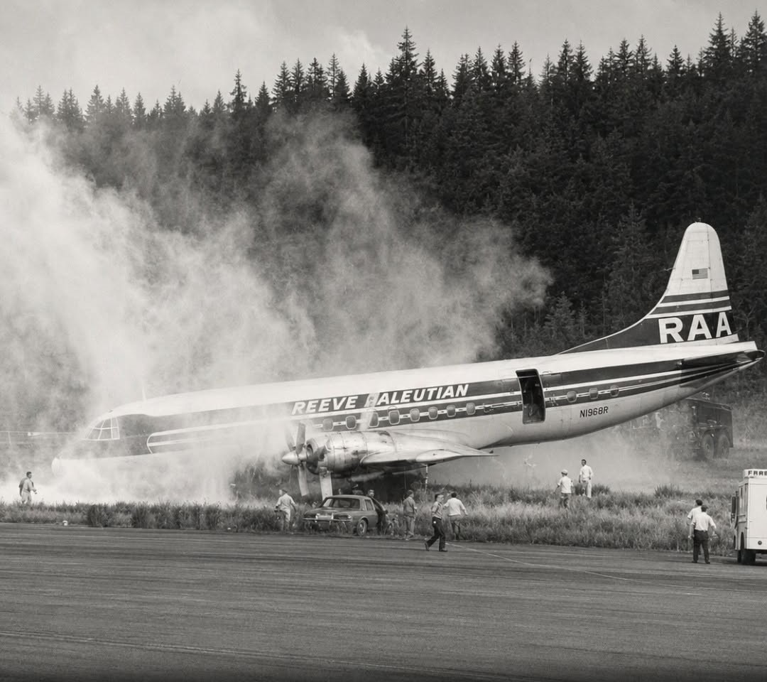 Today In 1983: A Propeller Slashed Through Fuselage & Vanished Into The Pacific – Yet A Crippled Airliner With Jammed Controls Somehow Landed Safely