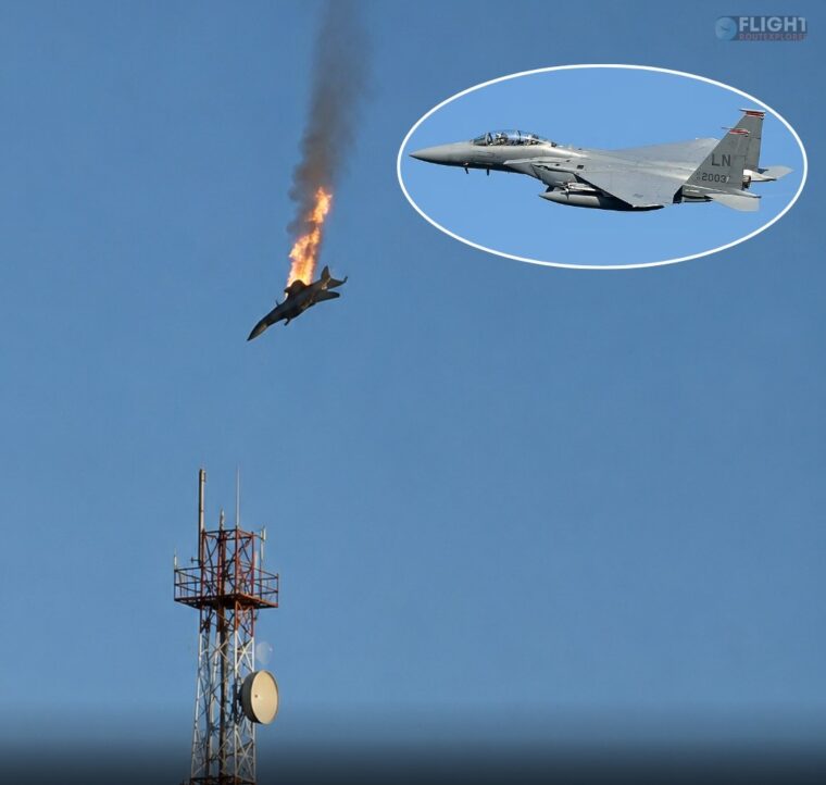 US Air Force F-15E Pilot Remarkably Survived Being Shot Down Twice In Just 5 Weeks