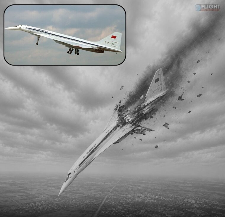 Today In 1973: The “Concordski” That Fell From The Sky – And The Mystery Mirage That May Have Changed Aviation History