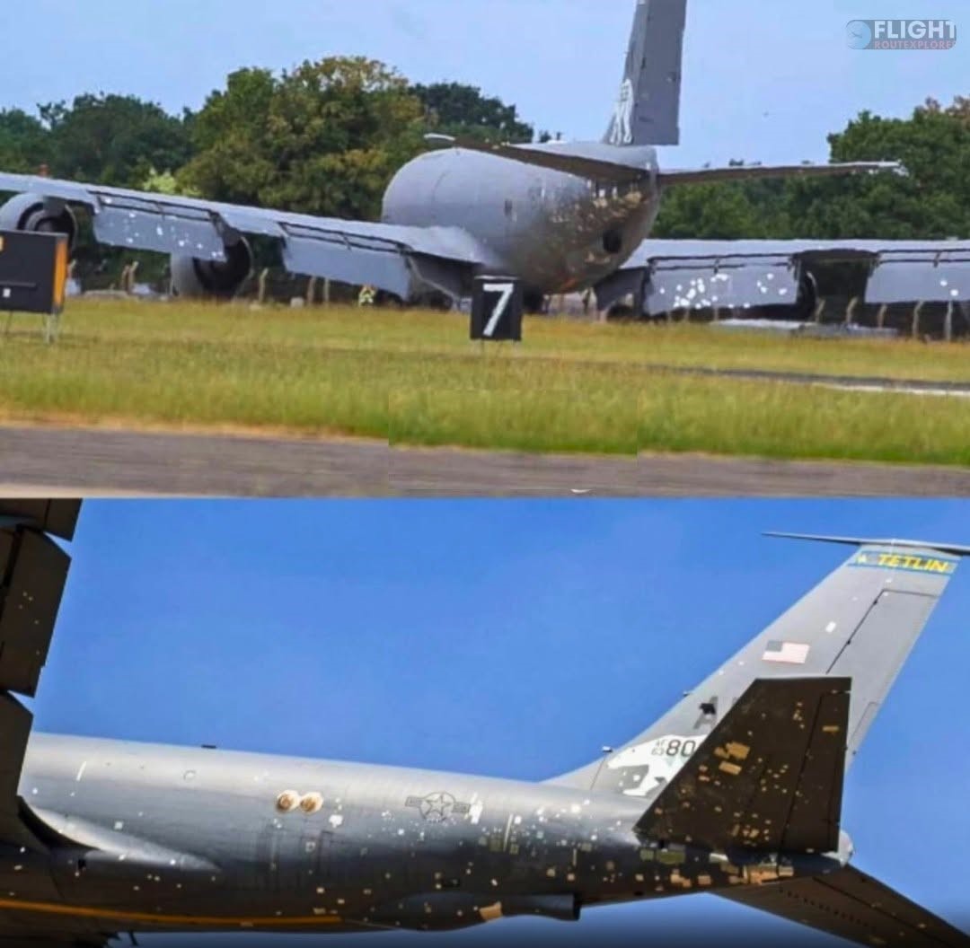Battle-Scarred KC-135: USAF Tanker Returns To UK Covered In Shrapnel Patches