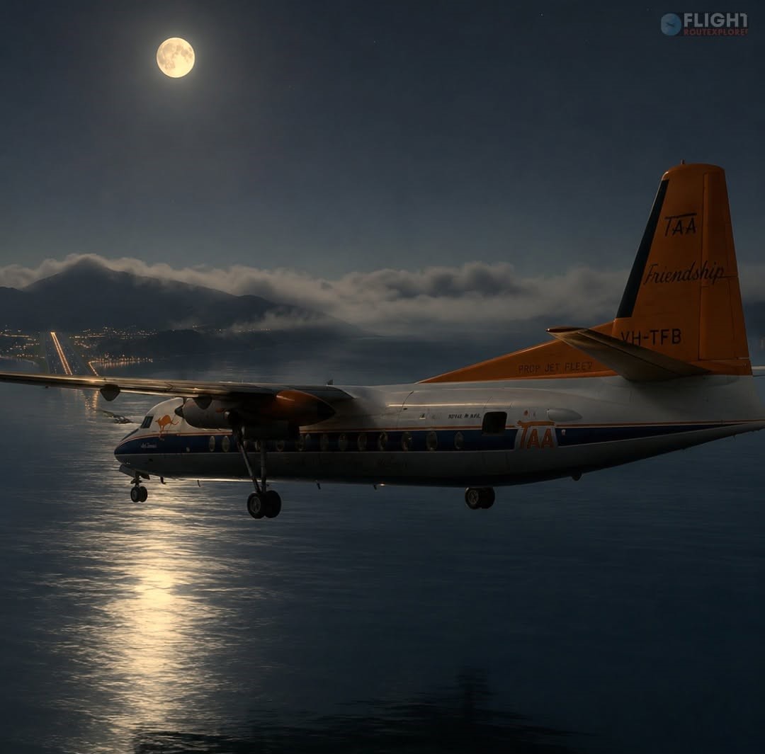 Today In 1960: Australia’s Unsolved Fokker F27 Tragedy – Trans Australia Airlines Flight 538’s Deadly Descent Over A Dark, Calm Sea