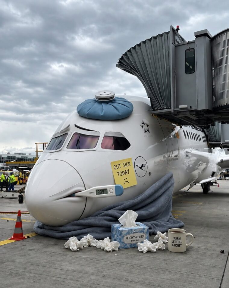 Lufthansa Boeing 787 Calls Out Sick, Refuses To Fly Today