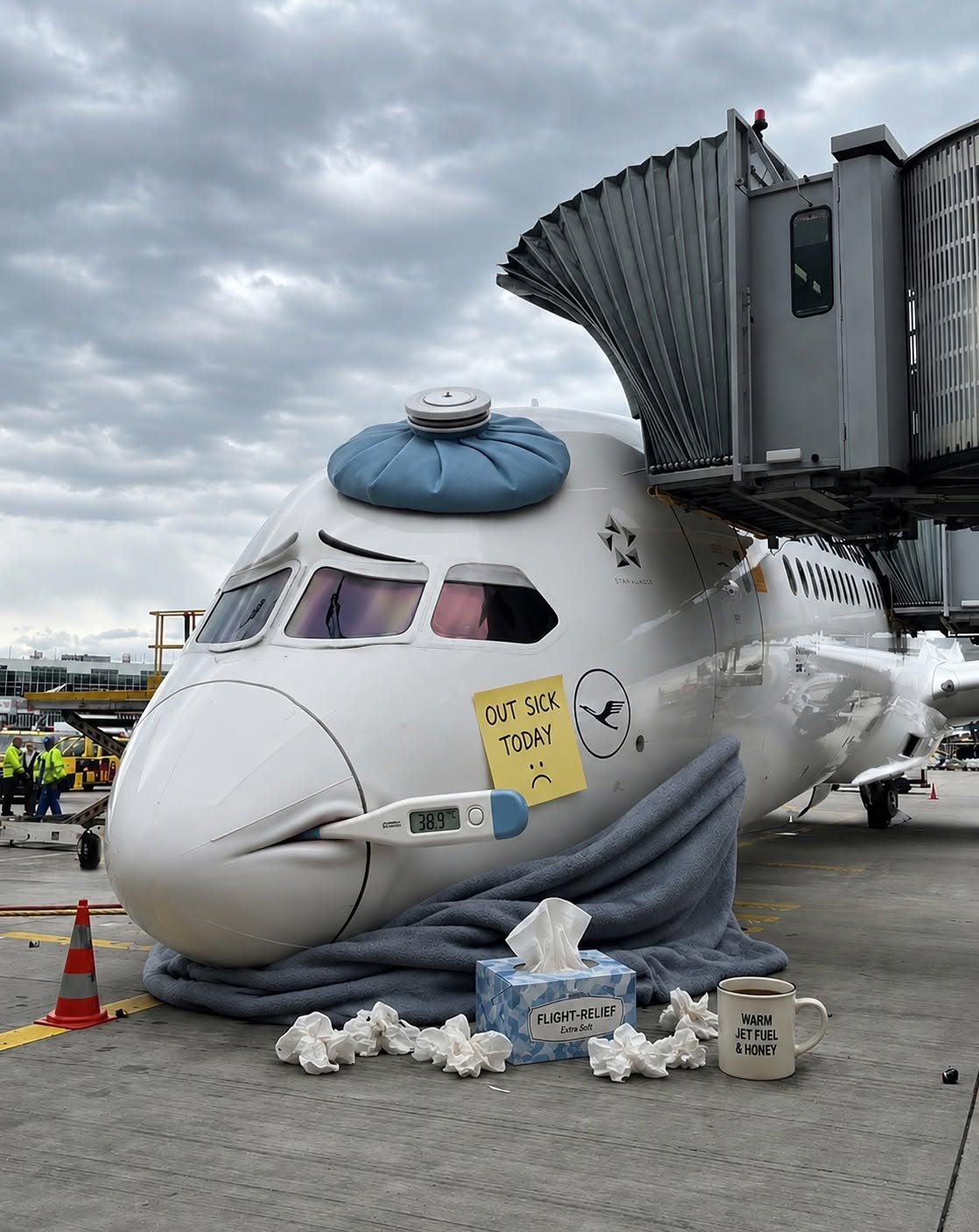 Lufthansa Boeing 787 Calls Out Sick, Refuses To Fly Today