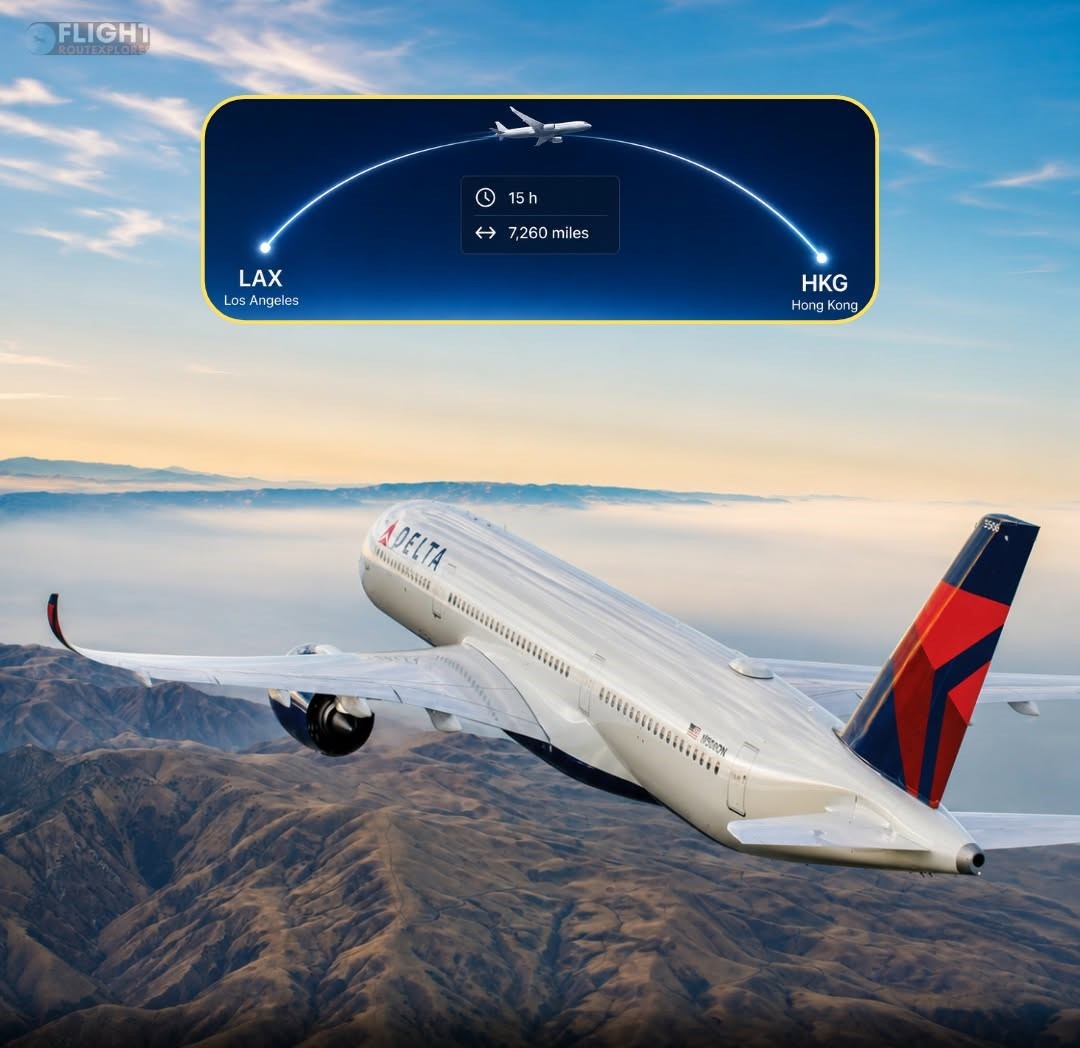 Delta Air Lines Returns To Hong Kong After 7 Years – Daily Airbus A350 Flights Reconnect LAX And Asia’s Global Hub