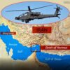 Crashed US Army AH-64 Apache Helicopter Pilots Rescued By Sea Drone Near Strait Of Hormuz