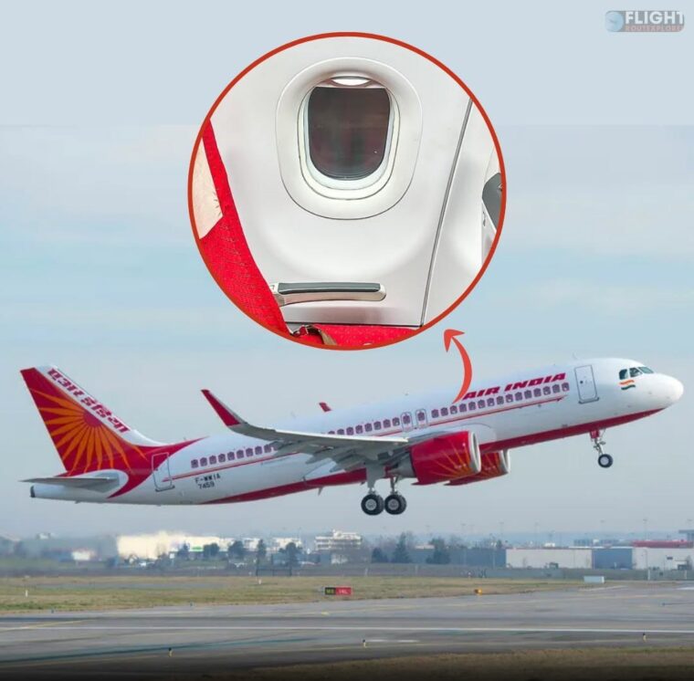 Air India Unruly Passenger Breaks Inner Window Glass Pane Mid-Flight, No-Fly Action Looms