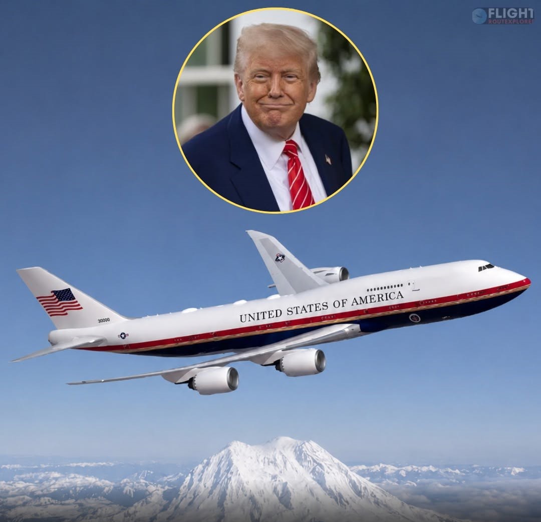 Trump Plans To Take Inaugural Flight Of The New Air Force One, Gifted To Him From Qatar, To Mount Rushmore In South Dakota