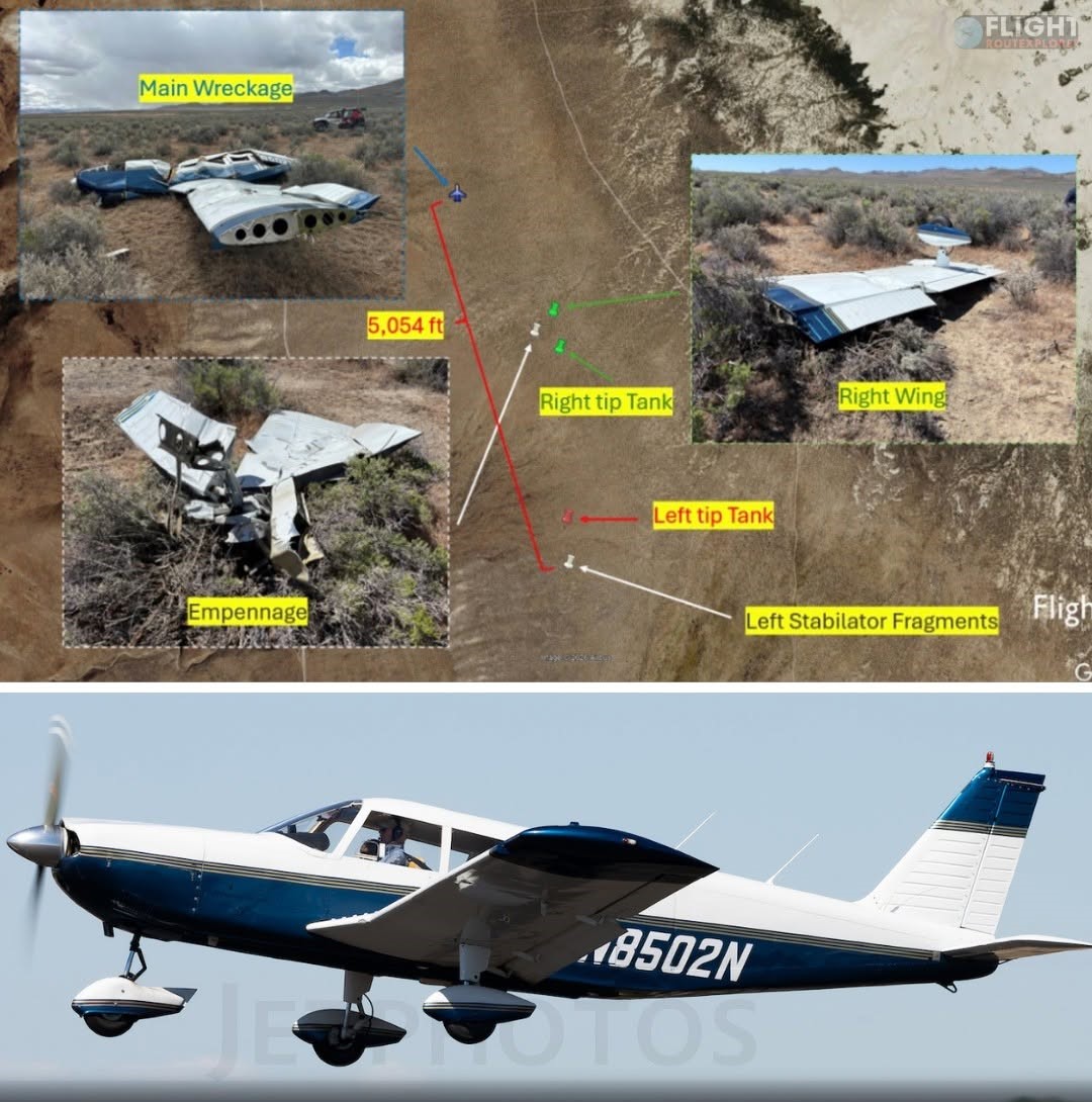 Piper PA-32-300 Pilot Climbed To 14,700 Feet, Attempted To Turn Back, Then Entered A Fatal Descending Spiral: NTSB Report