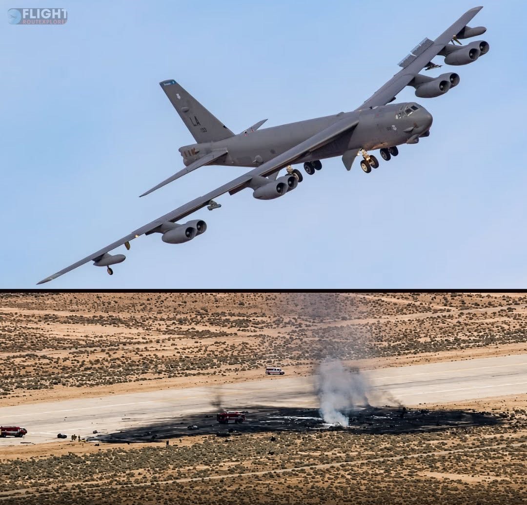 Eight People Including Two Boeing Employees Dead After US Air Force B-52 Bomber Crashes In California