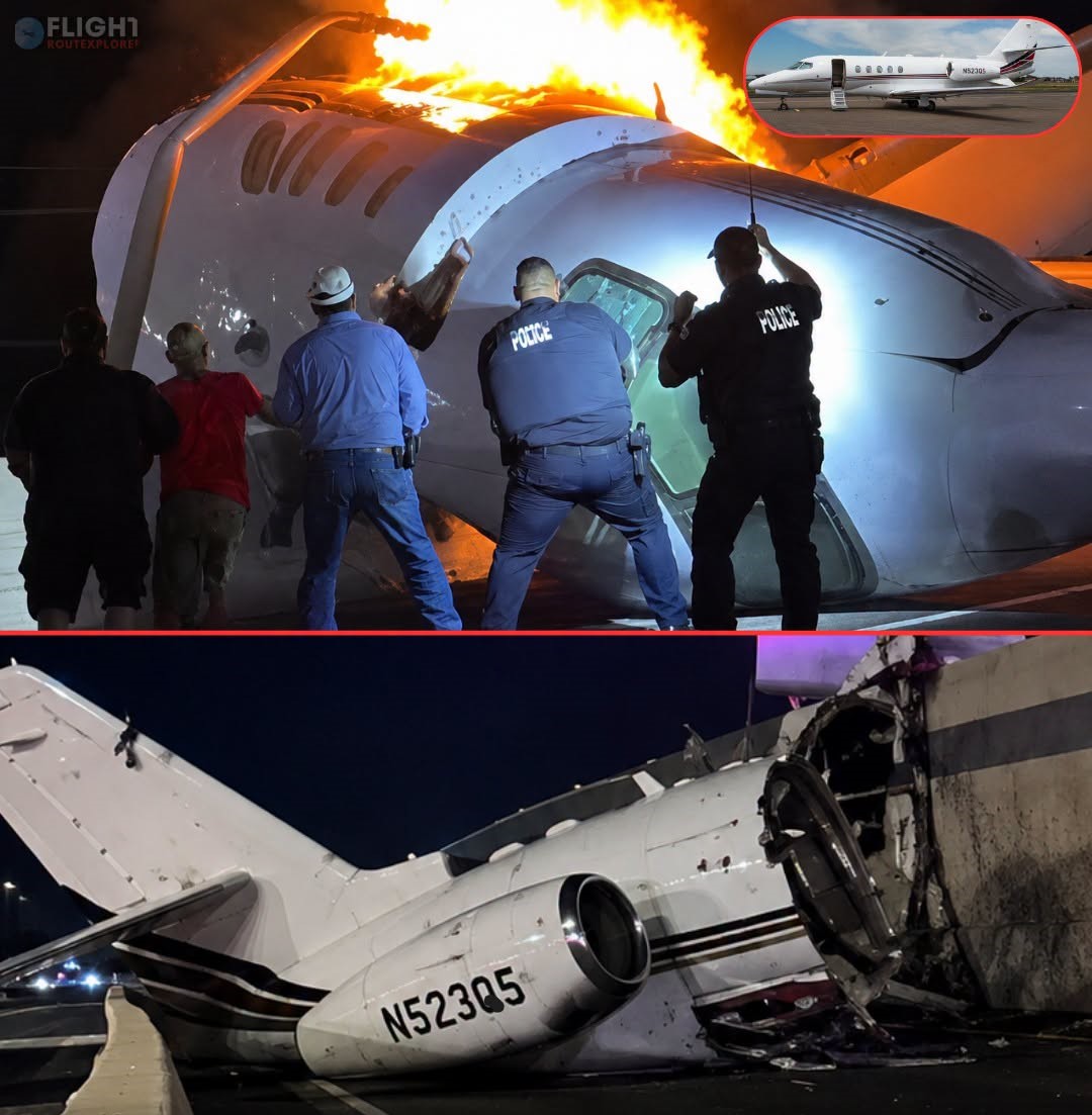 Cessna Citation Latitude Jet Crashes In Laredo, Texas – 1 Dead, 5 Others Evacuated In A Dramatic Rescue
