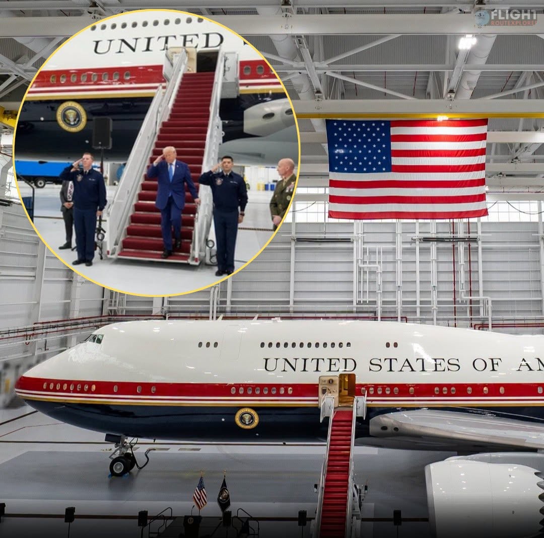 A New Air Force One, Via Qatar, Nears Its First Presidential Flight As Trump Unveils Revamped Aircraft