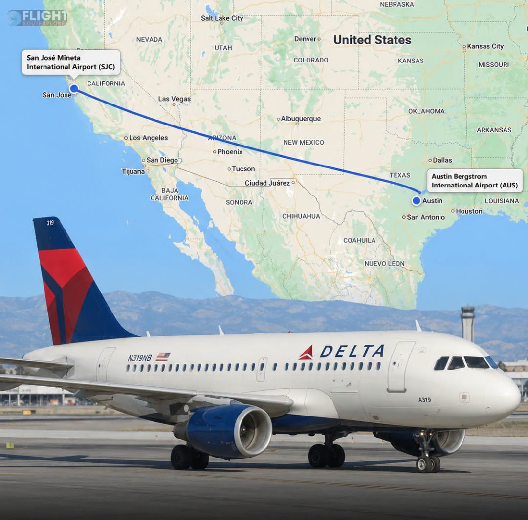 Delta Air Lines Expands At San José With New Nonstop Austin Service Starting October 2026