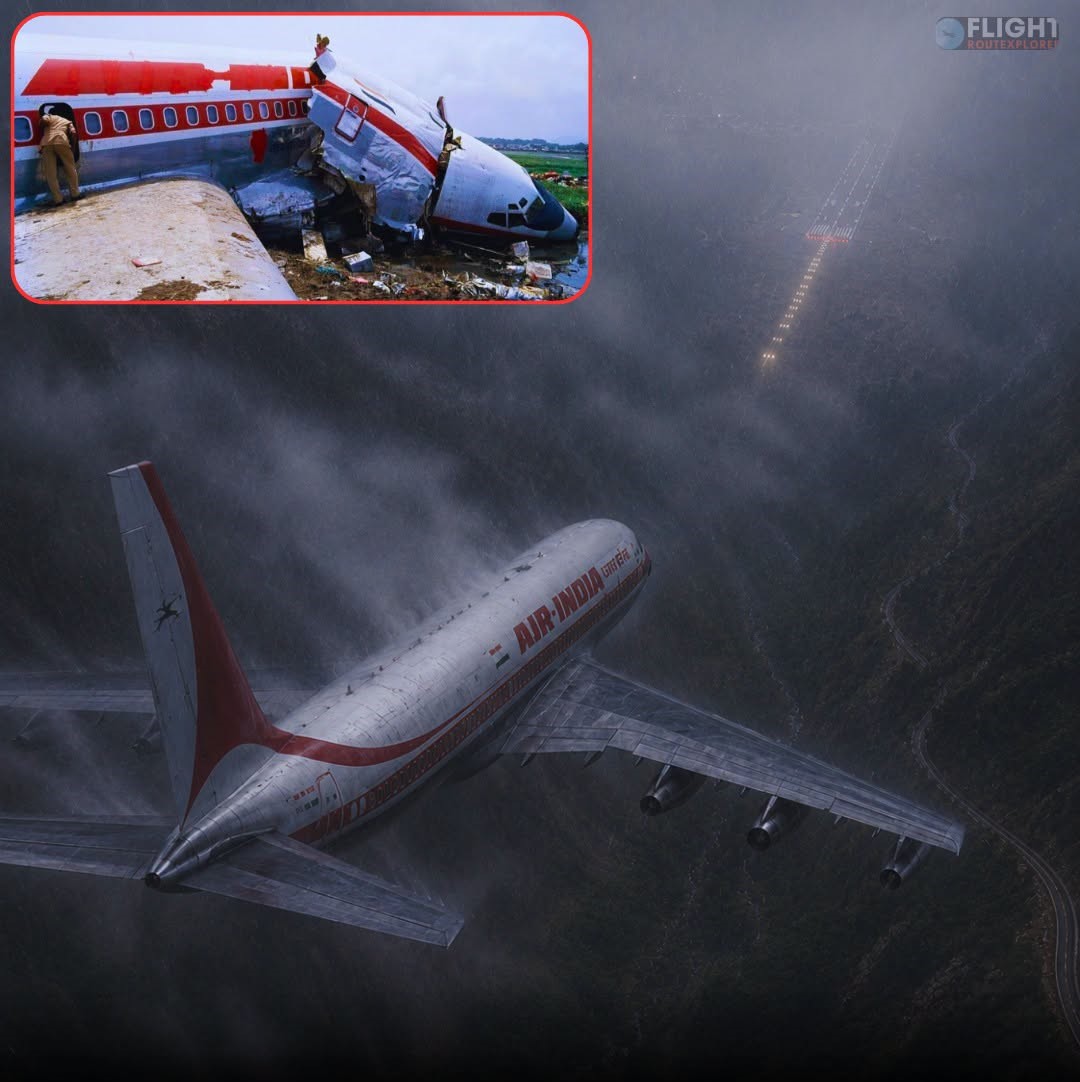 Today In 1982: Air India’s “Gauri Shankar” – The Boeing 707 With 111 On Board That Hit The Ground 1,300 Feet Short Of Mumbai’s Runway During A Monsoon Storm