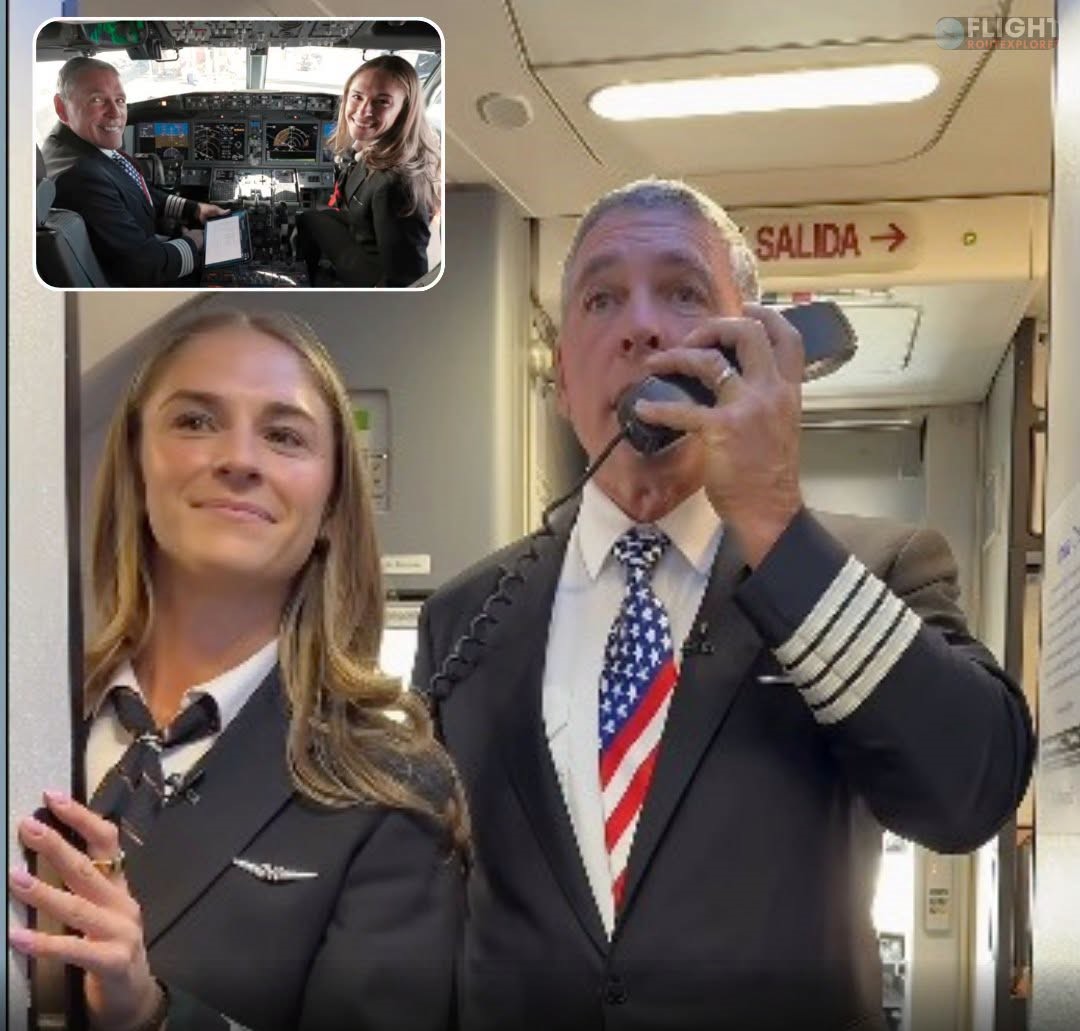 Southwest Airlines Pilot Takes Final Flight Before Retirement With His Daughter As Copilot In Heartwarming Moment