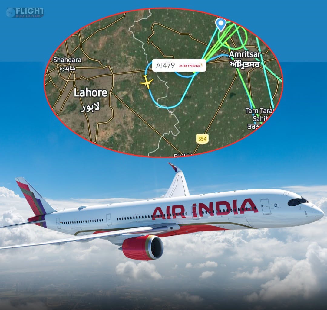 Air India Flight From Delhi To Amritsar Briefly Entered Pakistani Airspace Near Attari For Under Two Minutes During A Go-Around