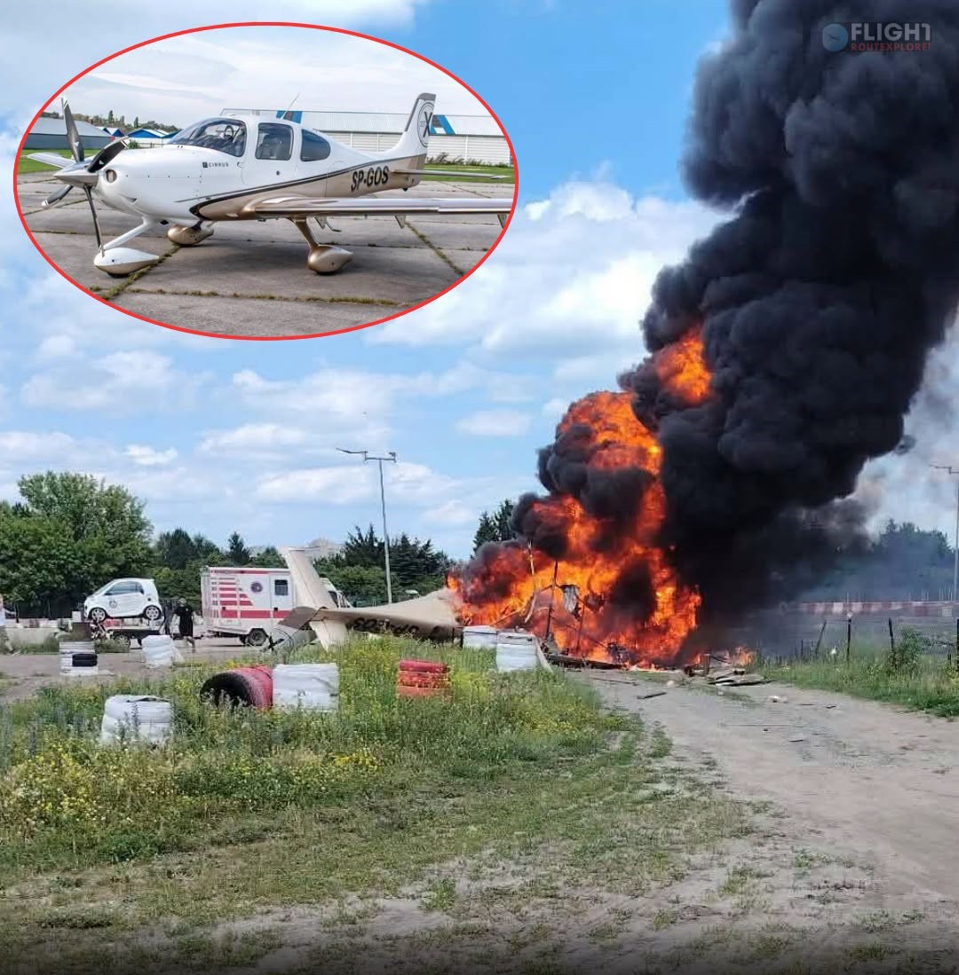 Cirrus SR22T Crashes On Final Approach To Warsaw-Babice Airport After Flight From Wroclaw, Two Killed
