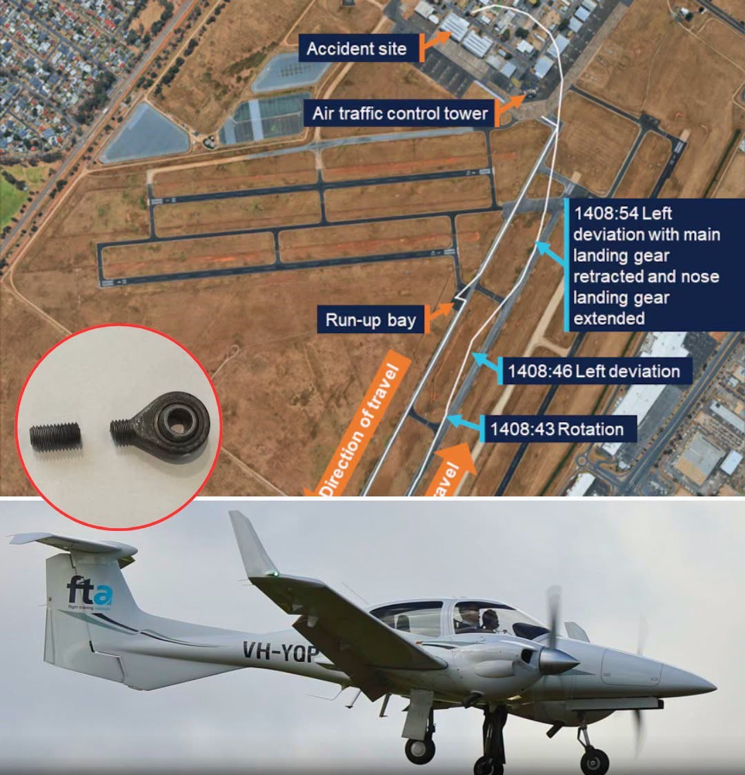 Nose Landing Gear Failure Could Have Caused Fatal Parafield Plane Crash, Preliminary ATSB Report Notes