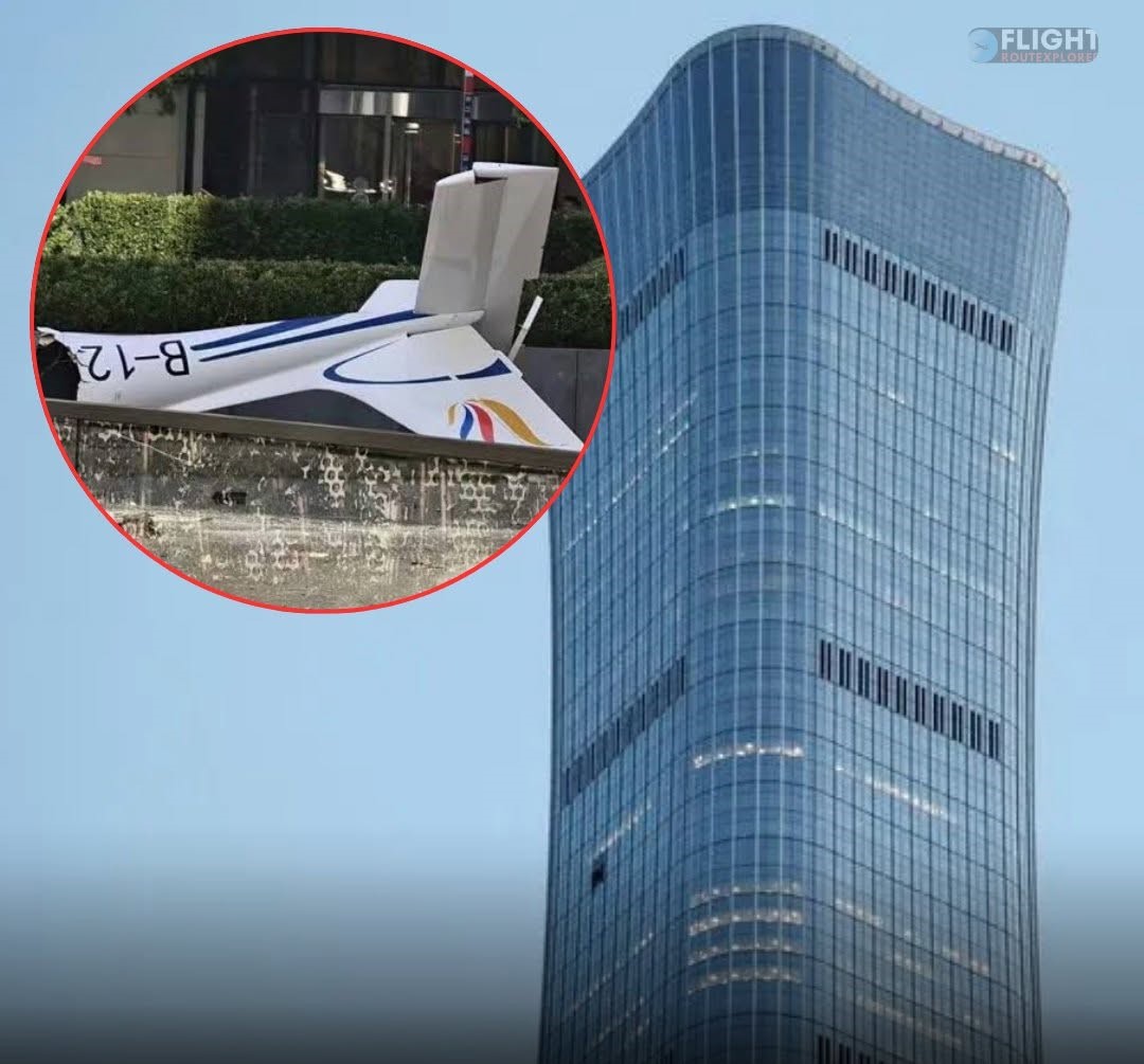 Beijing Identifies 66-Year-Old Pilot Surnamed Liu Killed in Crash Into City’s Tallest Building