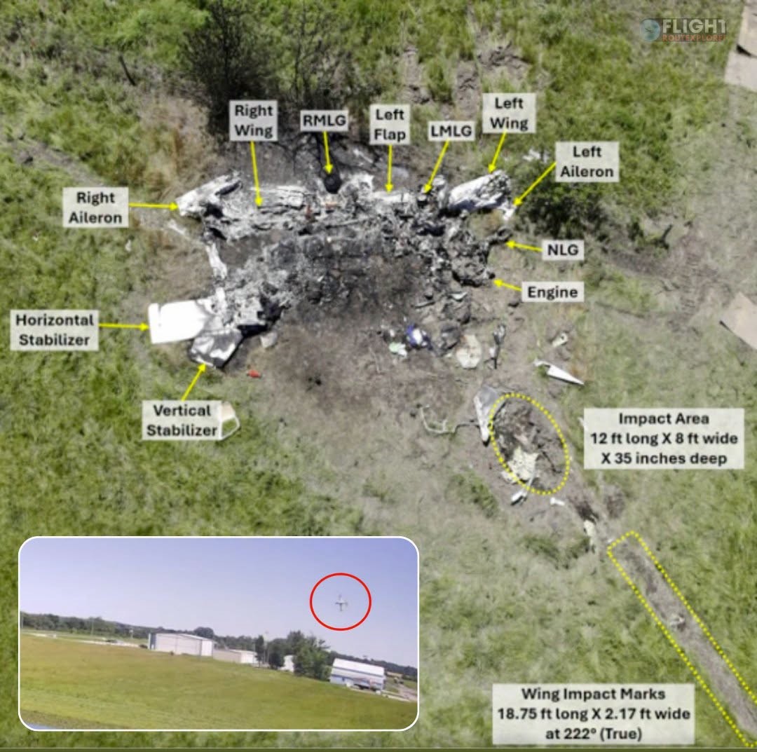 Missouri Skydiving Plane Rolled Into Near-Vertical Left Bank Seconds After Takeoff Before Fatal Nose-Down Crash That Killed 12 – NTSB Preliminary Report