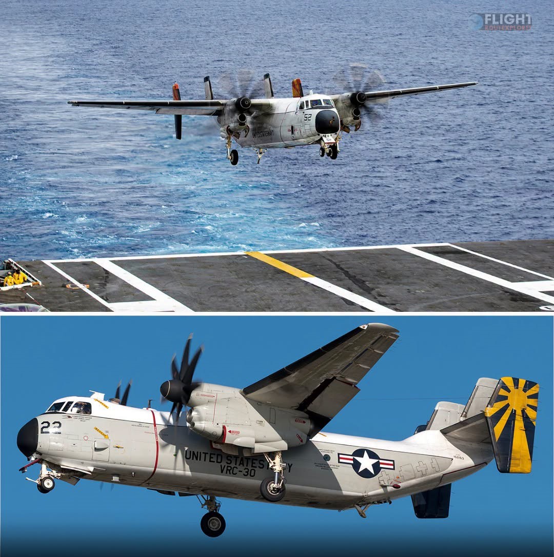 The C-2A Greyhound Conducted Its Last Ever Catapult Launch From A U.S. Navy Aircraft Carrier, Ending Its 60-Year Carrier On-Board Delivery Mission