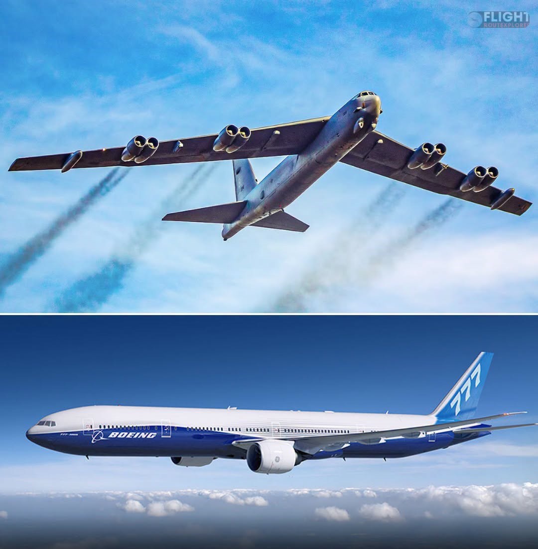 A Boeing 777 Is Faster Than a B-52 Bomber! So Why Does Every Enemy Military Fear It More Than Anything Else in the Sky?