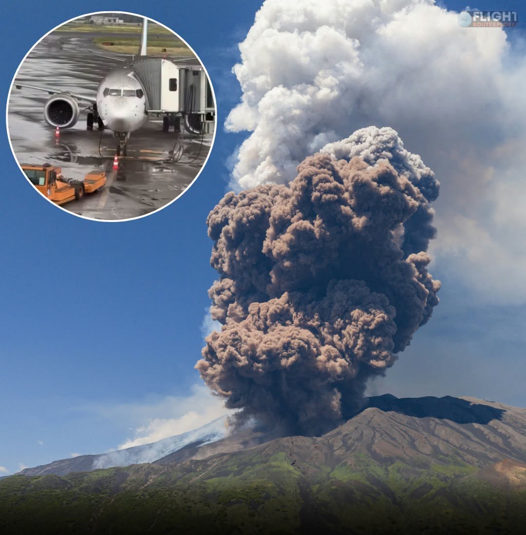 Mount Etna Eruption: Disruptions Trigger “Code Red”, Flight Cancellations And Severe Disruptions At Catania Airport, Italy