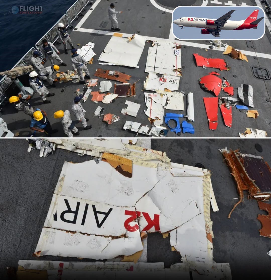 Wreckage of K2 Airways Cargo Plane From UAE Found Off Pakistan’s Karachi Coast