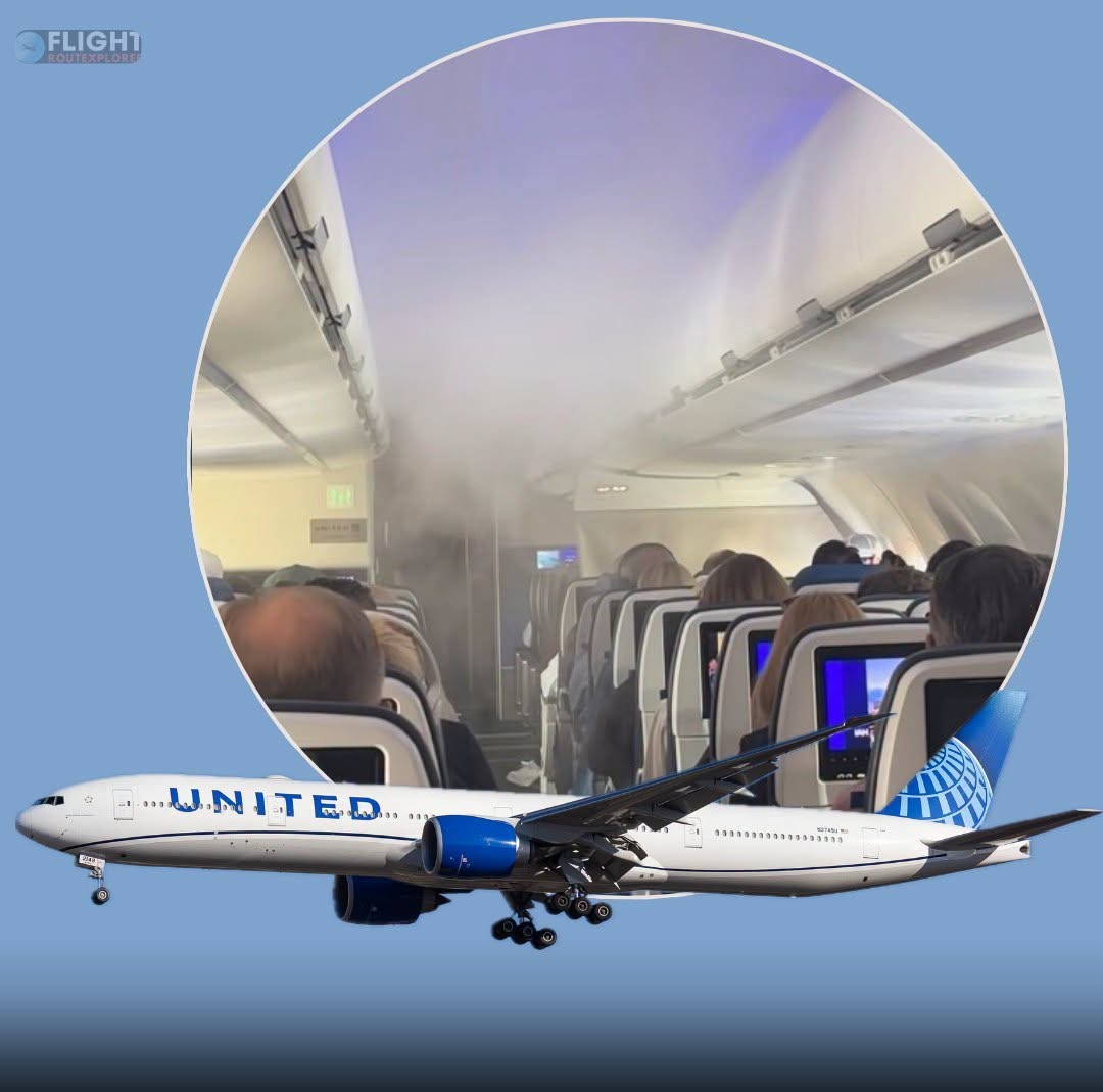 United Flight Cabin Fills With “Smoke” During Houston-Denver Trip – But Here’s What Really Happened