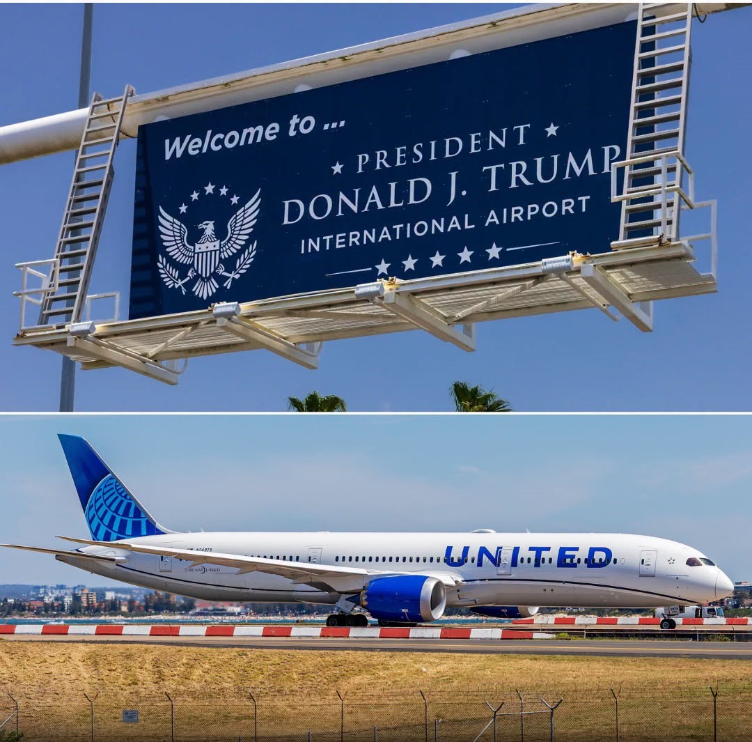 United Denies Free Flight Changes Over Trump Airport Name, Calls Leaked Memo “Poorly Worded”