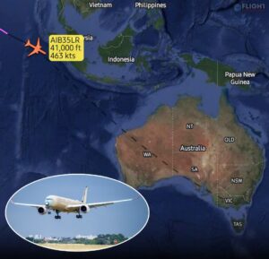 History in the Making: Qantas’ Airbus A350-1000ULR Is Now 13 Hours Into a 20+ Hour Nonstop Marathon Flight!